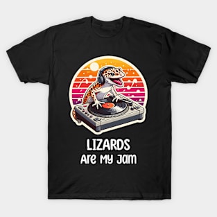 Lizard DJ Music T-Shirt